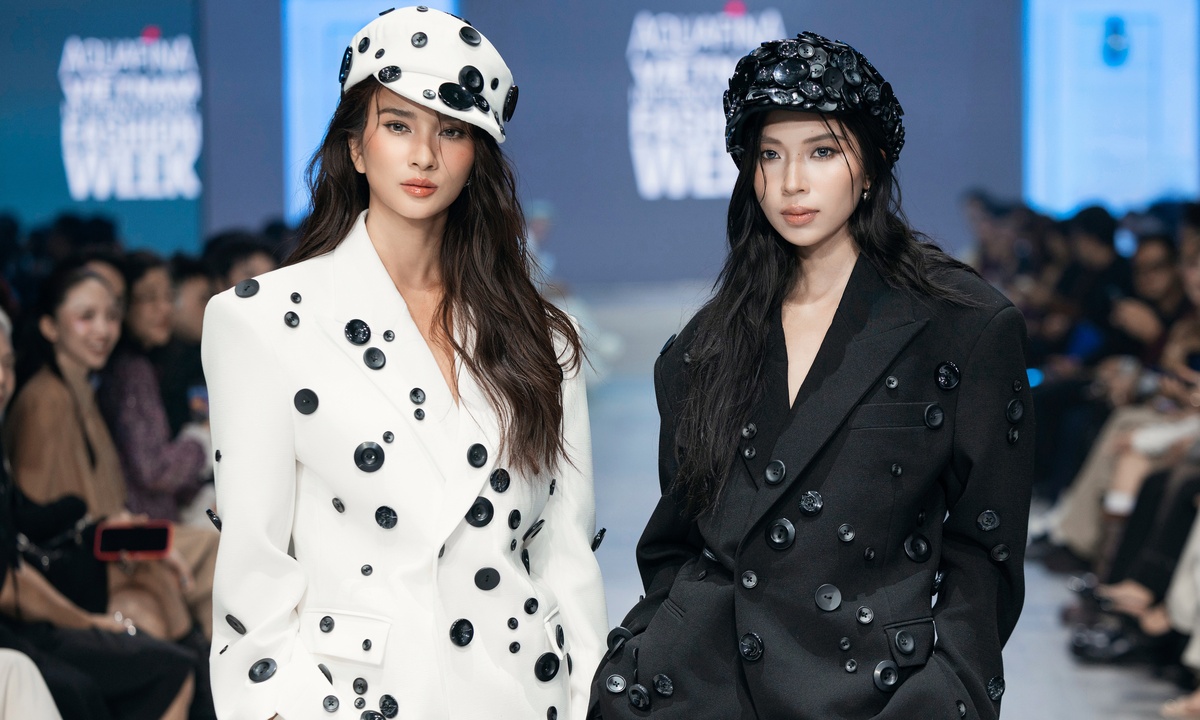 Nhà cái không chặn và bước catwalk táo bạo của Kim Tuyến, Đồng Ánh Quỳnh tại Tuần thời trang 2026 - hình ảnh - okvipapps.com