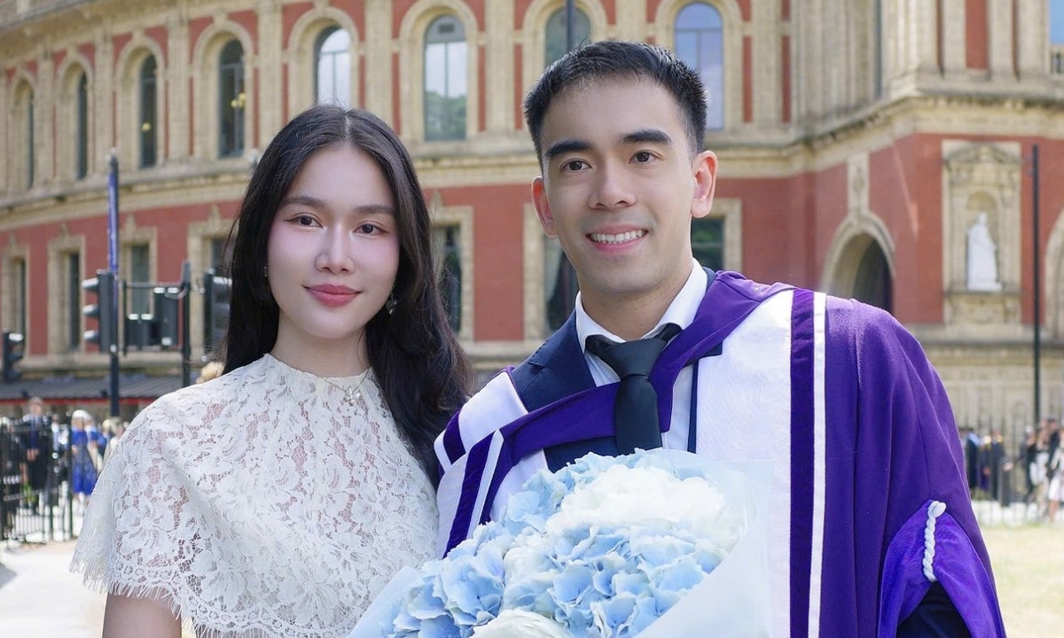 Phương Anh xúc động chúc mừng chồng tốt nghiệp tiến sĩ tại Imperial College London - hình ảnh - okvipapps.com