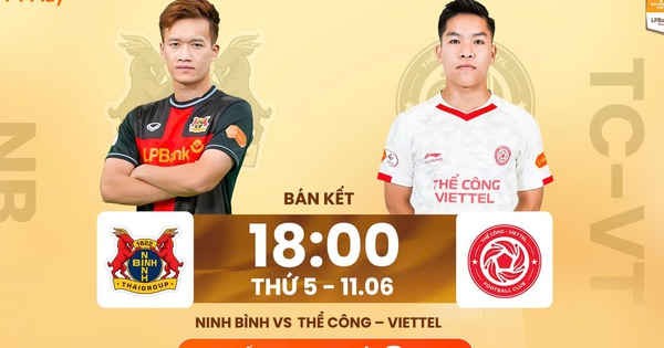OKVIP cược bóng đá: Ninh Bình vs Thể Công Viettel & Nam Định vs CA TP.HCM – Bán kết Cúp QG hấp dẫn - hình ảnh - okvipapps.com