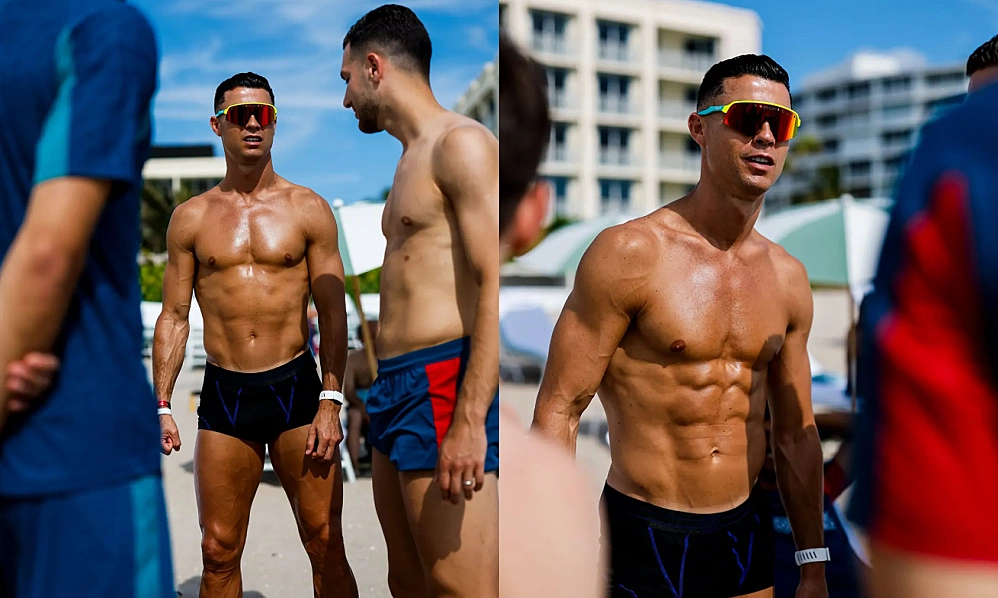 Ronaldo khoe body ‘không tuổi’ trên bãi biển Mỹ trước thềm World Cup 2026 - hình ảnh - okvipapps.com Ronaldo khoe body ‘không tuổi’ trên bãi biển Mỹ trước thềm World Cup 2026 - hình ảnh - okvipapps.com