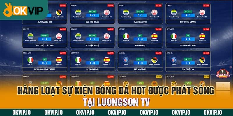 LuongSon TV – Đối Tác Thân Thiết Thứ 9 Của OKVIP - hình ảnh - okvipapps.com LuongSon TV – Đối Tác Thân Thiết Thứ 9 Của OKVIP - hình ảnh - okvipapps.com